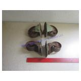 CAST IRON CASTORS