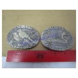 WILDLIFE BELT BUCKLES