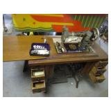 TREADLE SEWING MACHINE