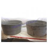 GALVANIZED TUBS