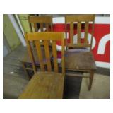 WOODEN CHAIRS