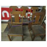 WOODEN CHAIRS