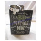 FLASK AND TINS