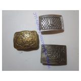 OLD BELT BUCKLES