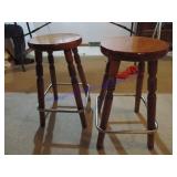 WOOD STOOLS