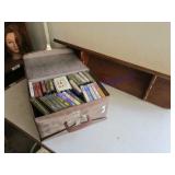 SHELF W/CASSETTES