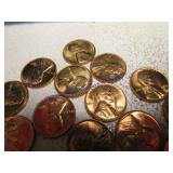 1961P PENNIES