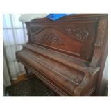 very old piano