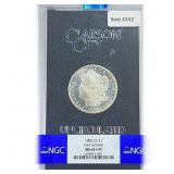 1885-CC Morgan Silver Dollar NGC MS63+ PL GSA 1885-CC Morgan Silver Dollar NGC MS63+ PL GSA