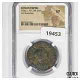 AD 244-249 Roman Empire AE Sestertius NGC VF AD 244-249 Roman Empire AE Sestertius NGC VF