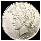1922-D Silver Peace Dollar UNCIRCULATED 1922-D Silver Peace Dollar UNCIRCULATED