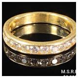 2.4 DWT 14 KT Gold w/ Diamond Ring Sz: 7.5 2.4 DWT 14 KT Gold w/ Diamond Ring Sz: 7.5
