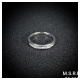 1.9 DWT Plat KT Plat Ring w/ Diamond Sz:4.5 1.9 DWT Plat KT Plat Ring w/ Diamond Sz:4.5