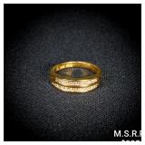 1.7 DWT 10 KT Gold w/ Diamond Ring Sz: 7 1.7 DWT 10 KT Gold w/ Diamond Ring Sz: 7