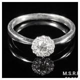 2.1 DWT Pt 950 KT Platinum Diamond Ring Sz: 5.5 2.1 DWT Pt 950 KT Platinum Diamond Ring Sz: 5.5