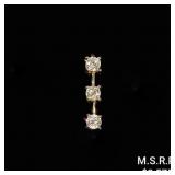 1 DWT 14 KT Gold Pendant /w Diamonds 1 DWT 14 KT Gold Pendant /w Diamonds