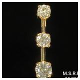 1 DWT 14 KT Gold Pendant w/ Diamonds 1 DWT 14 KT Gold Pendant w/ Diamonds