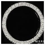 0.8 DWT 10 KT Wht Gold Circle Pendant w/ Diamond 0.8 DWT 10 KT Wht Gold Circle Pendant w/ Diamond