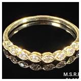 1.3 DWT 14 KT Gold w/ Diamond Ring Sz:10.5 1.3 DWT 14 KT Gold w/ Diamond Ring Sz:10.5