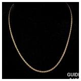 4 G 14 KT 18' Gold Necklace 4 G 14 KT 18' Gold Necklace