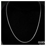6 G 14 KT 20' White Gold Necklace 6 G 14 KT 20' White Gold Necklace