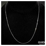 2 G 14 KT 19' White Gold Necklace 2 G 14 KT 19' White Gold Necklace