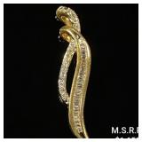 1.1 DWT 10 KT Gold Pendant w/ Diamond Lining 1.1 DWT 10 KT Gold Pendant w/ Diamond Lining