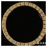 1.2 DWT 10 KT Gold Circle Pendant w/ Diamond 1.2 DWT 10 KT Gold Circle Pendant w/ Diamond