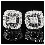 1.2 DWT 10 KT Wht Gold w/ Diamonds & Gems 1.2 DWT 10 KT Wht Gold w/ Diamonds & Gems