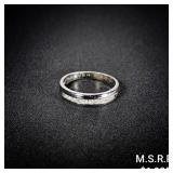 2.3 DWT 14 KT Wht Gold w/ Diamond Ring Sz: 2.3 DWT 14 KT Wht Gold w/ Diamond Ring Sz: