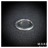 1.4 DWT 14 KT Wht Gold w/ Diamond Ring Sz: 1.4 DWT 14 KT Wht Gold w/ Diamond Ring Sz: