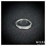 1.6 DWT 950 Plat Diamond Ring Sz: 4.5 1.6 DWT 950 Plat Diamond Ring Sz: 4.5