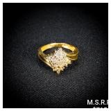 1.7 DWT 10 KT Gold w/ Diamonds Ring Sz: 4.5 1.7 DWT 10 KT Gold w/ Diamonds Ring Sz: 4.5