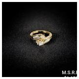 1.9 DWT 10 KT Gold w/ Diamond Ring Sz: 4 1.9 DWT 10 KT Gold w/ Diamond Ring Sz: 4