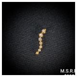 0.4 DWT 14 KT Gold Pendant w/ Diamond Lining 0.4 DWT 14 KT Gold Pendant w/ Diamond Lining