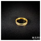 3.3 DWT 14 KT Gold w/ Diamond Ring Sz: 8.5 3.3 DWT 14 KT Gold w/ Diamond Ring Sz: 8.5