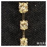 0.8 DWT 14 KT Gold Pendant w/ Diamonds 0.8 DWT 14 KT Gold Pendant w/ Diamonds