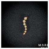 0.4 DWT 14 KT Gold Pendant w/ Diamond Lining 0.4 DWT 14 KT Gold Pendant w/ Diamond Lining