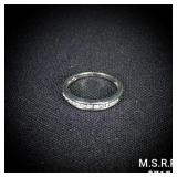 1 DWT 10 KT Wht Gold w/ Diamond Ring Sz:5.5 1 DWT 10 KT Wht Gold w/ Diamond Ring Sz:5.5