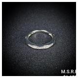 1.4 DWT 14 KT Wht Gold w/ Diamond Ring Sz: 1.4 DWT 14 KT Wht Gold w/ Diamond Ring Sz: