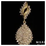 1.6 DWT 10 KT Gold Pendant w/ Diamonds 1.6 DWT 10 KT Gold Pendant w/ Diamonds