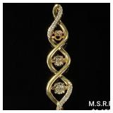 1.8 DWT 10 KT Gold Pendant w/ Diamond Lining 1.8 DWT 10 KT Gold Pendant w/ Diamond Lining