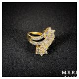 4.2 DWT 14 KT Gold w/ Diamond Ring Sz: 6.5 4.2 DWT 14 KT Gold w/ Diamond Ring Sz: 6.5