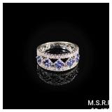 2.9 DWT 14 KT Wht Gold Diamond Ring Sz: 6.5 2.9 DWT 14 KT Wht Gold Diamond Ring Sz: 6.5