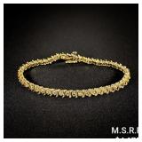 3.5 DWT 14 KT Wht Gold w/ Diamond Ring Sz: 3.5 DWT 14 KT Wht Gold w/ Diamond Ring Sz: