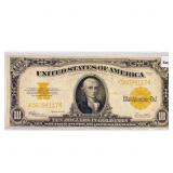 1922 $10 Gold Cert.