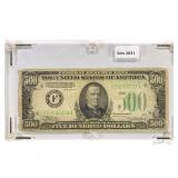1934 A $500 Fed Reserve Note