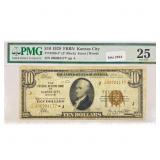 1929 Kansas City Bank, MI $10 Fed Reserve Note