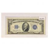 1934 D $10 Silver Cert.