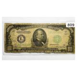 1934 $1000 One Thousand Dollars Fed Reserve Note